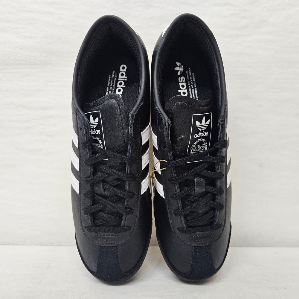 Adidas Italia 70s Leather Sneakers JS1324 Black White Gum Men'S Size 11 - Picture 4 of 10